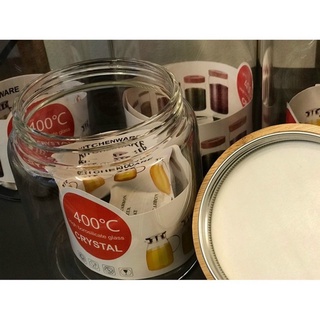 Lọ thủy tinh borosilicate nắp gỗ gen vặn siêu kín