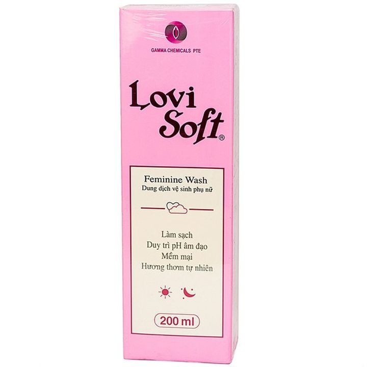 Dung Dịch Vệ Sinh Phụ Nữ Lovi Soft Gamma Chemicals (C/200ml)