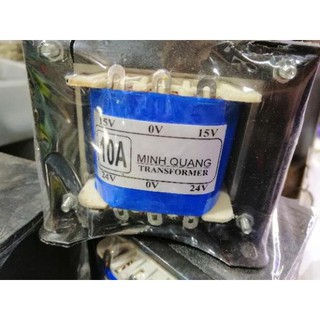 Biến áp 10a đối xứng 24v và 15v