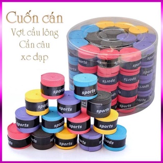 🐬 Cuốn cán vợt cầu lông, Cần câu, Xe đạp PK Sports chống trượt thấm mồ hôi PK-1 🐬
