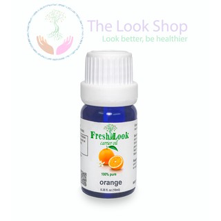 Tinh dầu cam ngọt nguyên chất Orange Essential Oil Fresh Look 10ml- Nguyên liệu nhập khẩu từ Đức