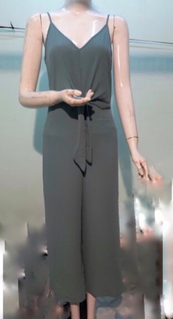 Jumpsuit dài cột eo T.I.M.I.N.G xuất xịn