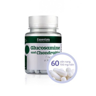 Viên uống hỗ trợ giảm triệu chứng thoái hóa khớp Glucosamine and Chondroitin- Siberi