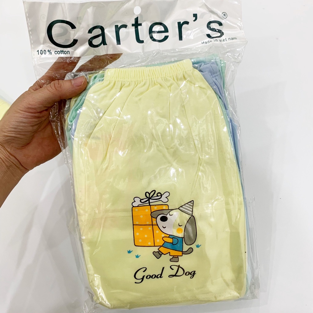 Quần đùi cho bé vải cotton hàng carters chính hãng chất mềm mịn thoáng mái thấm hút mồ hôi tốt quần cộc bé trai bé gái