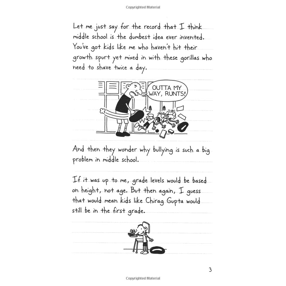 Sách - Diary Of A Wimpy Kid - Book 1 (Penguin Books UK)
