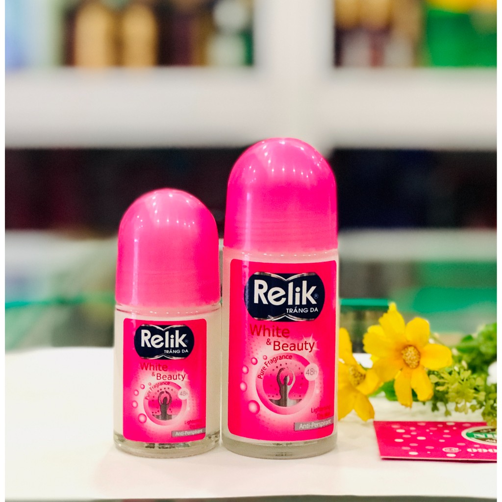 Lăn khử mùi trắng da RELIK (25ml, 50ml)