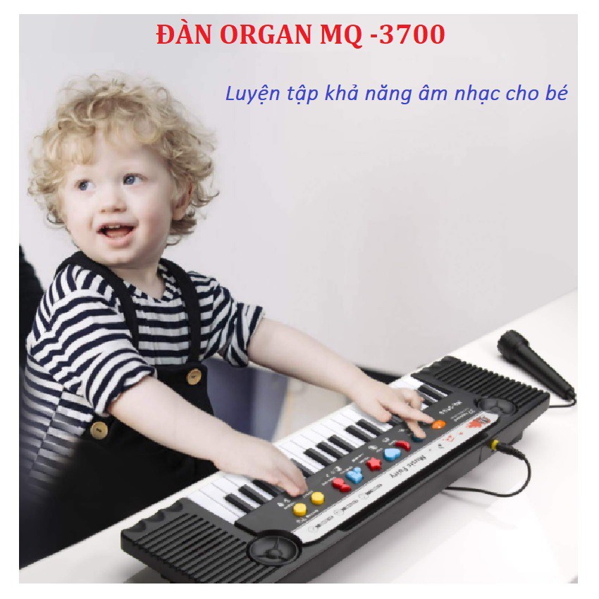 Đàn organ,piano MQ 3700 có mic cho bé