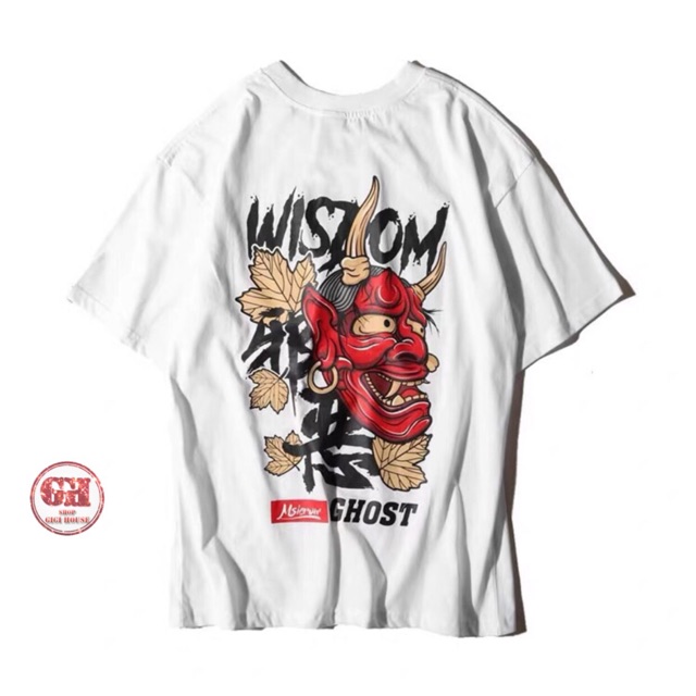FREESHIP 50K - ÁO THUN In Hoạt Hình Mặt Quỷ UNISEX Nam, Nữ