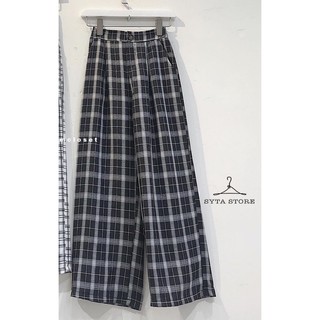 Quần baggy kẻ caro - QBGK - SYTA