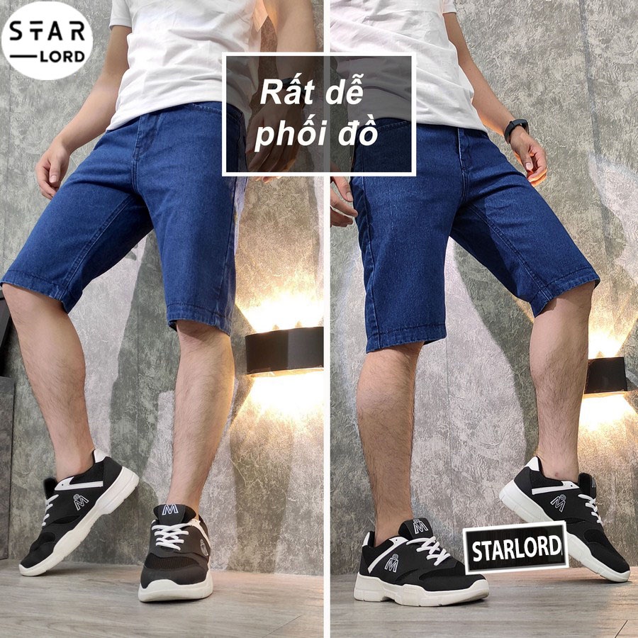 Quần short nam vải jean dày đẹp chuẩn form dáng SL111 StarLord