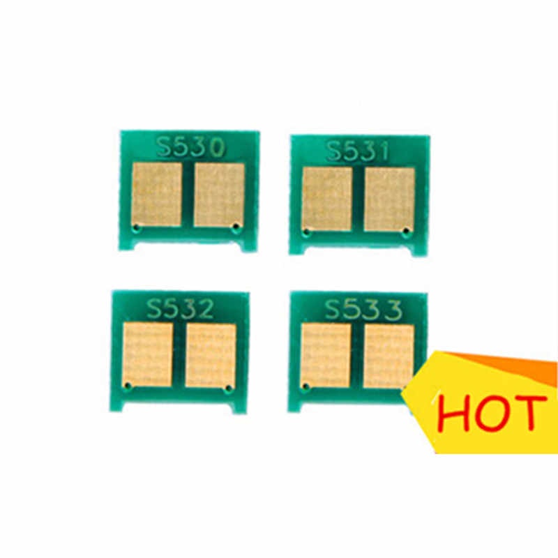 Chip mực in CC530A CC531A CC532A CC533A  HP CP2025/CM2320/ Canon 7200 (C/2.8)