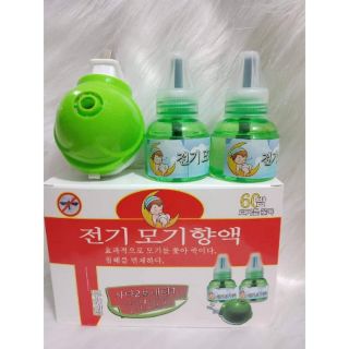 Combo đen đuổi muỗi + 2 lọ tinh dầu hàn quốc