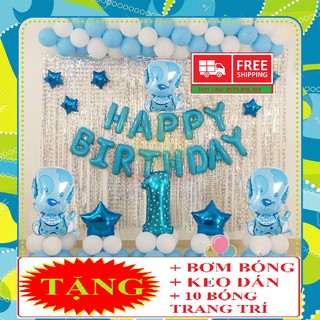 [GIÁ-HỦY-DIỆT]Trang Trí Sinh Nhật Cho Bé Cún/Chó(HAPPYBIRTHDAY)