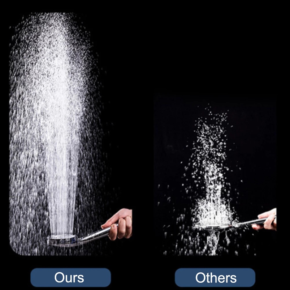 Đầu Vòi Hoa Sen Áp Suất Cao Bằng ABS Tiết Kiệm Nước Tiện Dụng