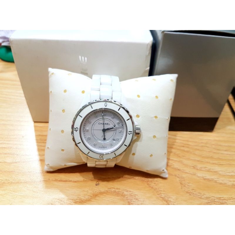 Đồng Hồ Nữ Đá Ceramic Trắng