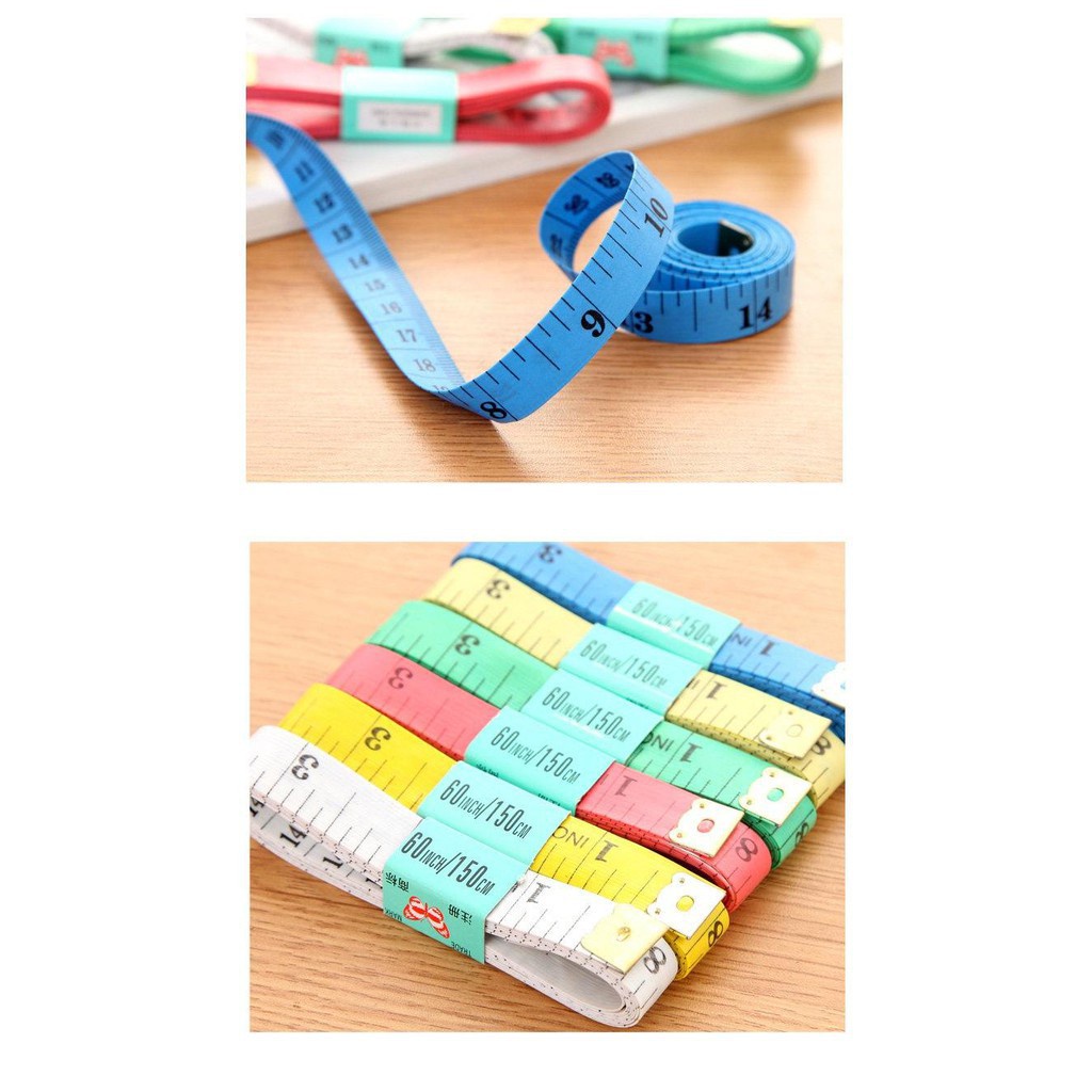 Combo 5 Thước dây dài 1,5m gọn nhẹ 11132 Lamon Store