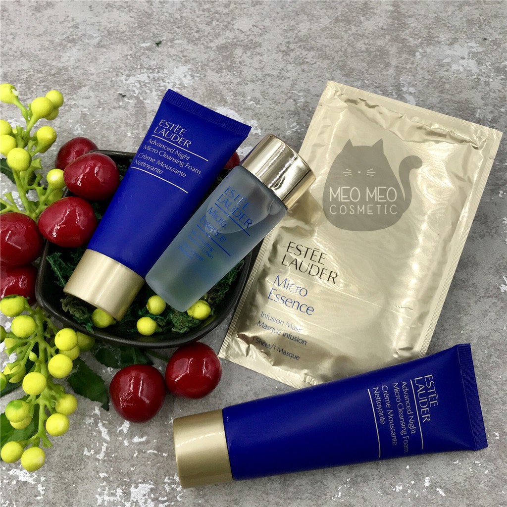 Estee Lauder Sữa Rửa Mặt Advanced Night Micro Cleansing Foam 30ml- Cam Kết Chính Hãng