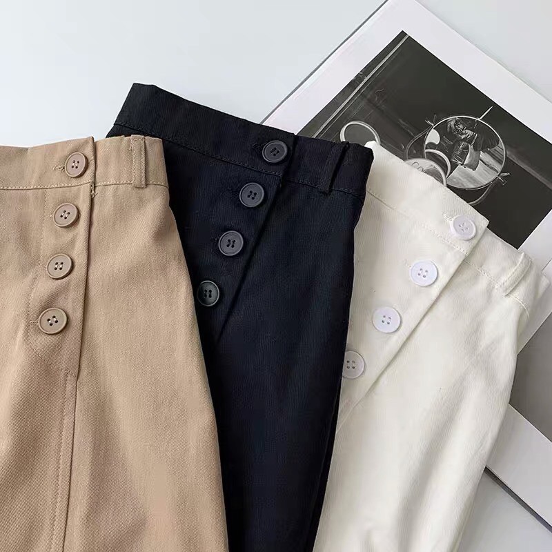 [Mã FADIRECT20 giảm 20K đơn 150K] Chân váy cúc lệch | BigBuy360 - bigbuy360.vn