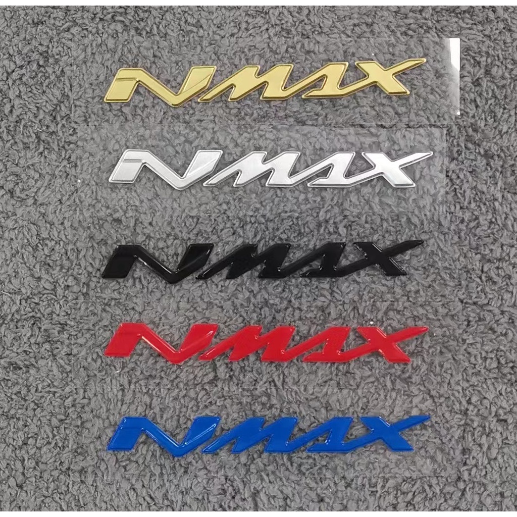 Phụ kiện biểu tượng xe máy Yamaha Nmax Logo 3D v1 v2 1 Cặp