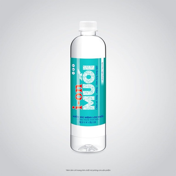 Lốc 6 Chai Nước Súc Miệng Ion Muối Hương Mint Bạc Hà/Hương Biển 300ml