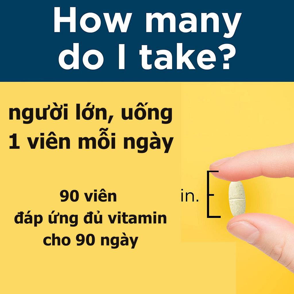 Vitamin tổng hợp dành cho Nam - Nature Made - Multi for Him - 90 viên