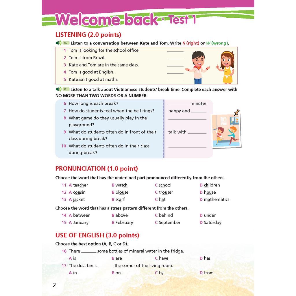 Sách - DTPbooks - Bài tập bổ trợ Tiếng Anh 7 Right On!