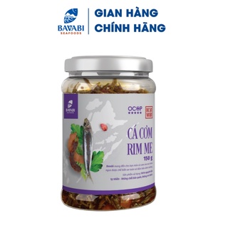 Cá cơm rim me BAVABI, thực phẩm sạch đặc sản Vân Đồn, đồ ăn ngon bổ dưỡng 150g