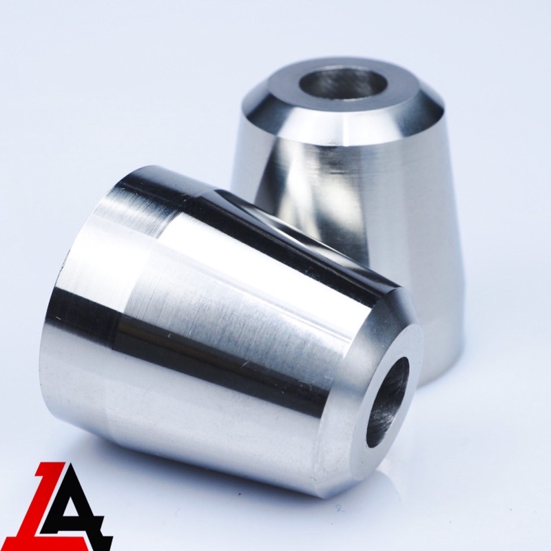 Đầu gù tay nắm Inox 304 chống rung nặng 350g kèm ốc gắn các dòng xe máy