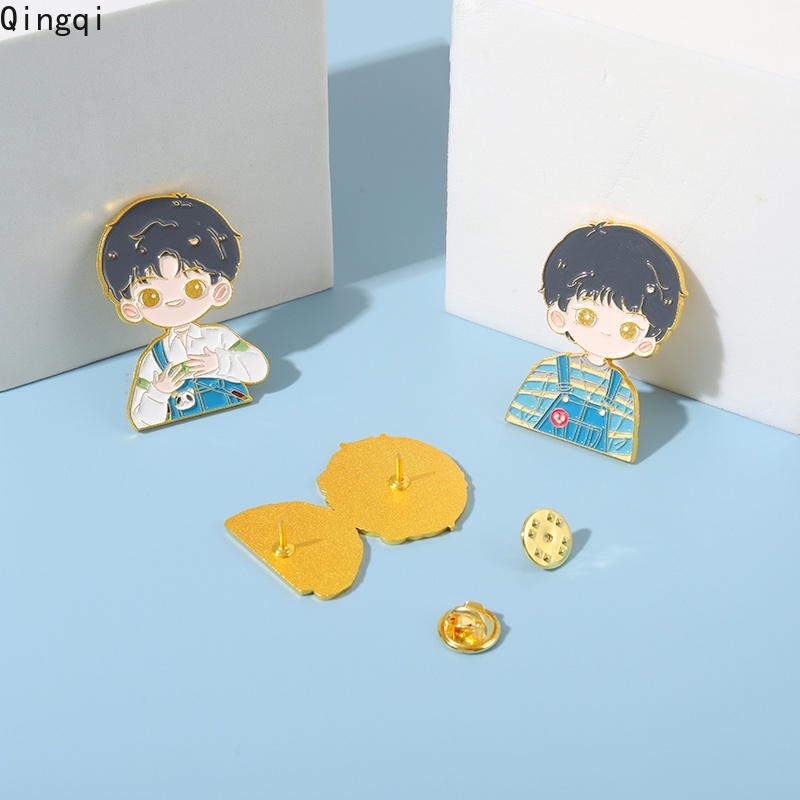 Trâm cài áo Miss Zoe hình hoạt hình nhiều màu sắc dễ thương