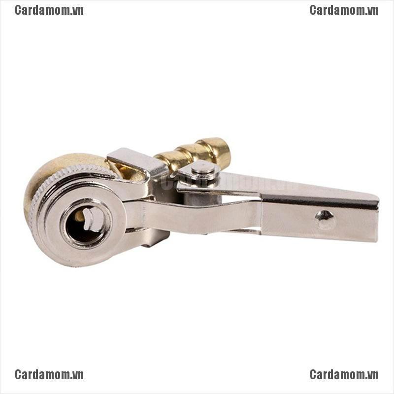 Bộ Đầu Kẹp Bơm + Van Sửa Chữa Lốp Xe Hơi