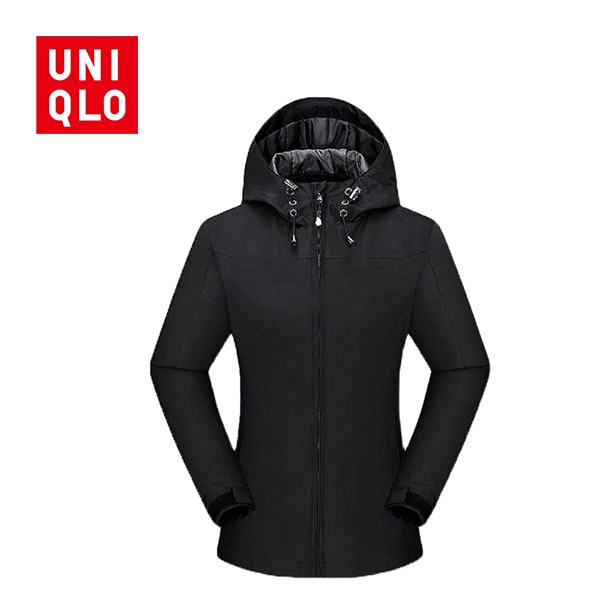 Uniqlo Áo Khoác Đi Mưa Chống Thấm Nước Có Mũ Trùm Thoáng Khí Dành Cho Nam Và Nữ
