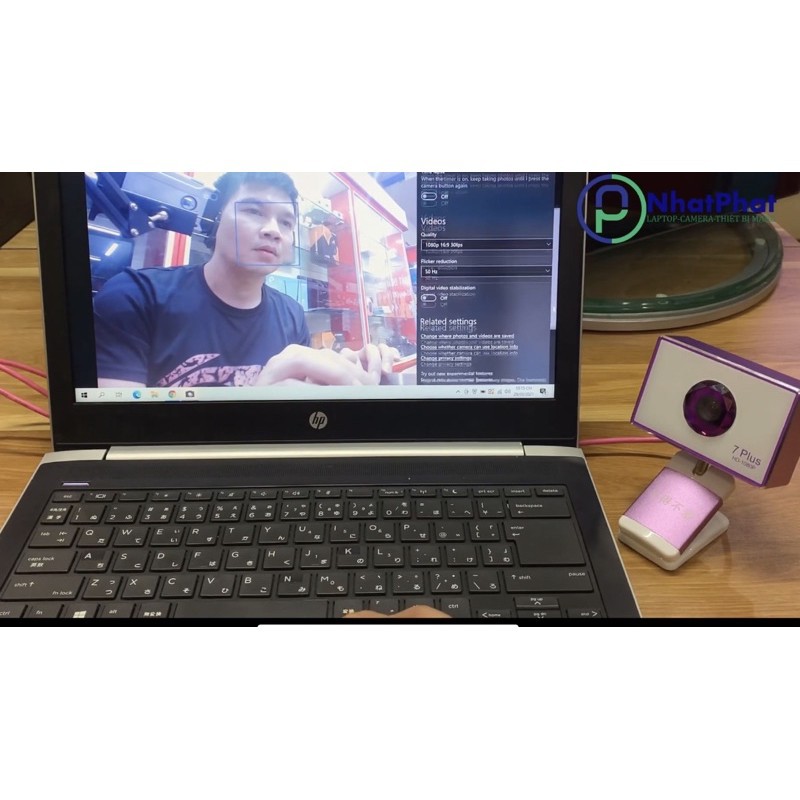 Webcam dahuaz3 7 plus full hd 1080p sắc nét dùng cho máy tính laptop