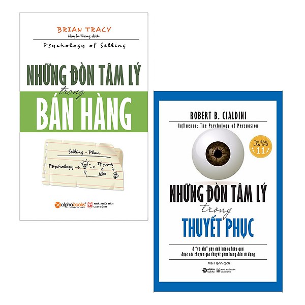 Sách Alphabooks - Combo Những Đòn Tâm Lý Trong Bán Hàng + Những Đòn Tâm Lý Trong Thuyết Phục