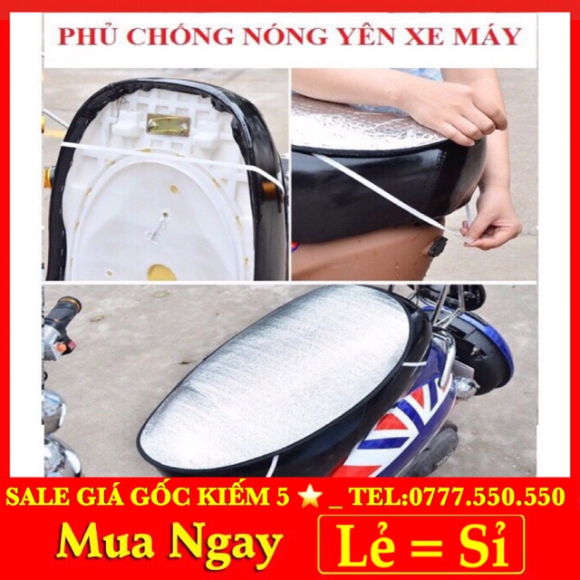 TẤM LóT CÁCH NHIỆT XE MÁY