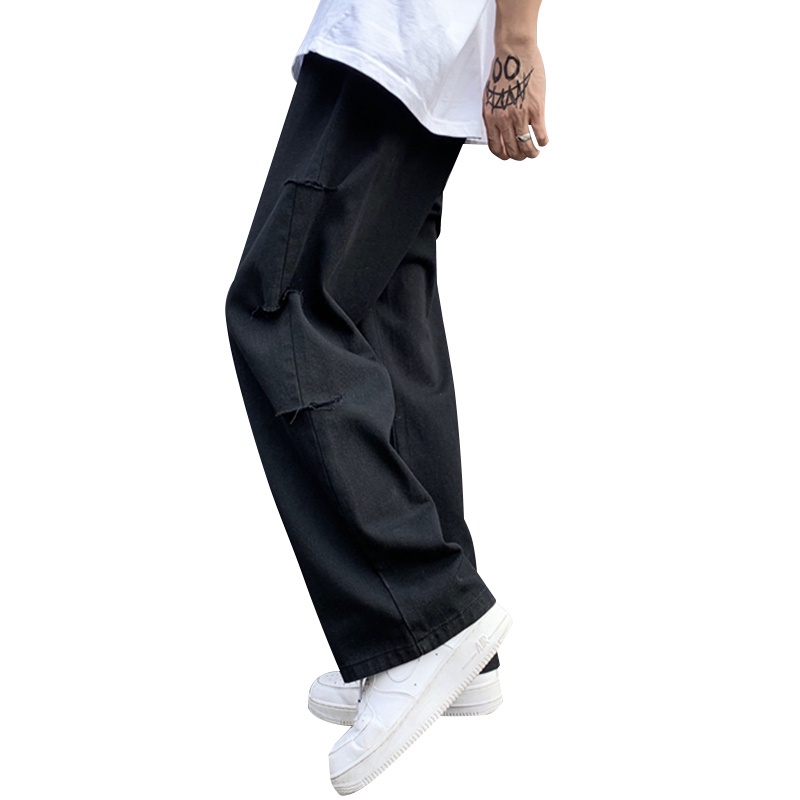 Quần kaki đen trắng nam nữ Unisex QD23