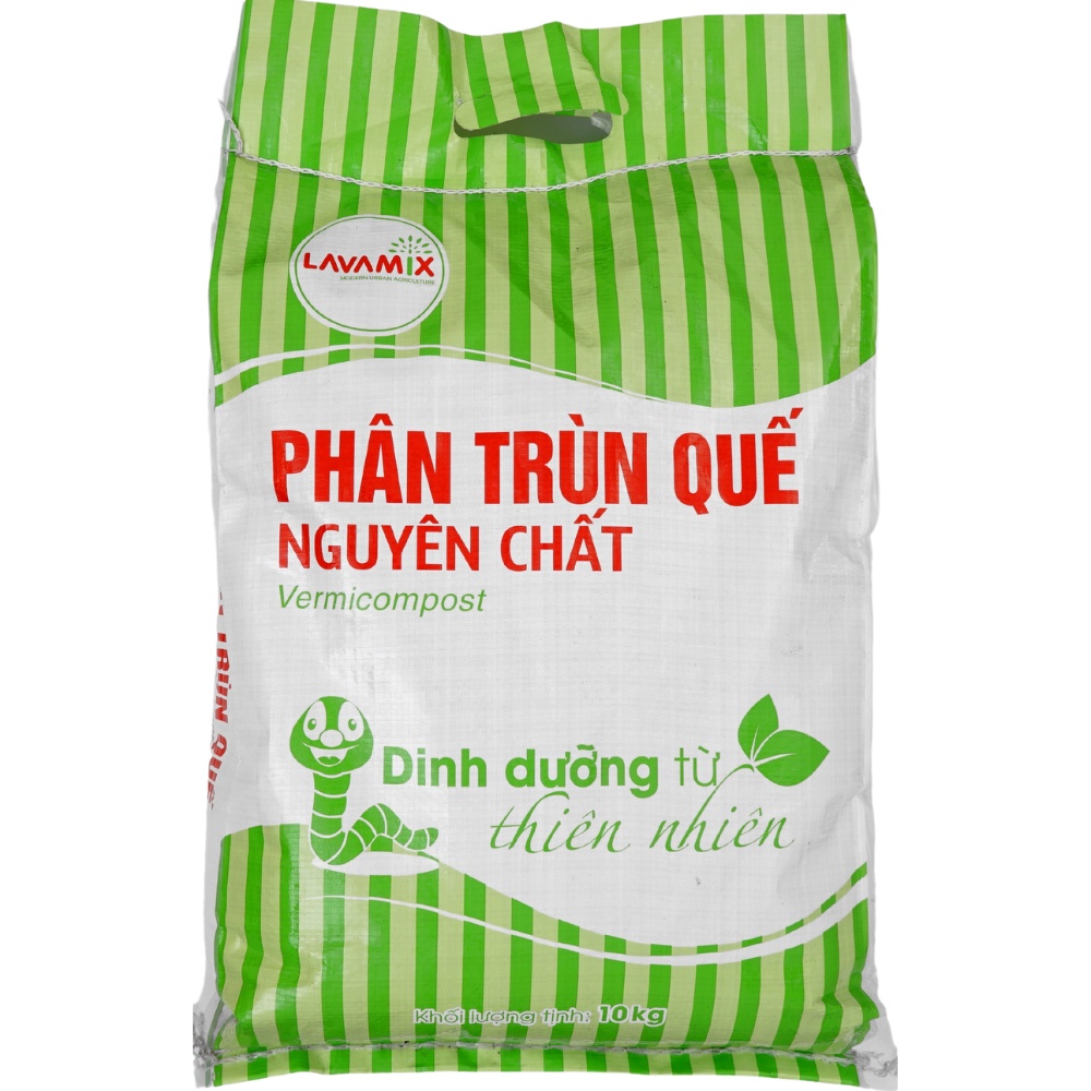 Phân Trùn Quế LAVAMIX Đã Qua Xử Lý Giúp Cây Tăng Trưởng Tốt - Bao 10Kg (PLV-001-10KG)