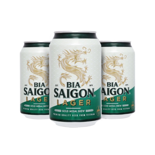 Bia Sài Gòn Lager - thùng 24 lon