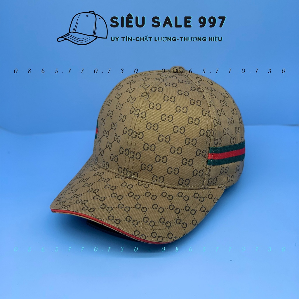 NÓN LƯỠI TRAI G-C NẸP 4 MÀU VẢI DÀY THỜI TRANG NAM NỮ CÁ TÍNH