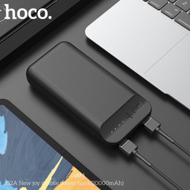 ⚡Mới⚡Pin Dự Phòng Hoco J72 J72A Bản Nâng Cấp 10000mAh - 20000mAh Siêu Mỏng ✔️ Sạc 2 Thiết Bị Cùng Lúc - Hàng Chính Hãng