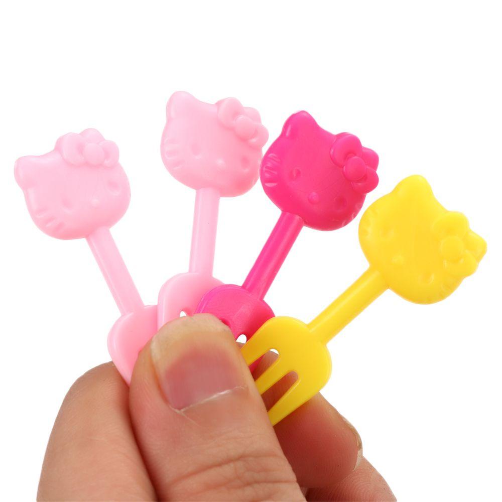 Nĩa Ăn Trái Cây Hình Mèo Dễ Thương