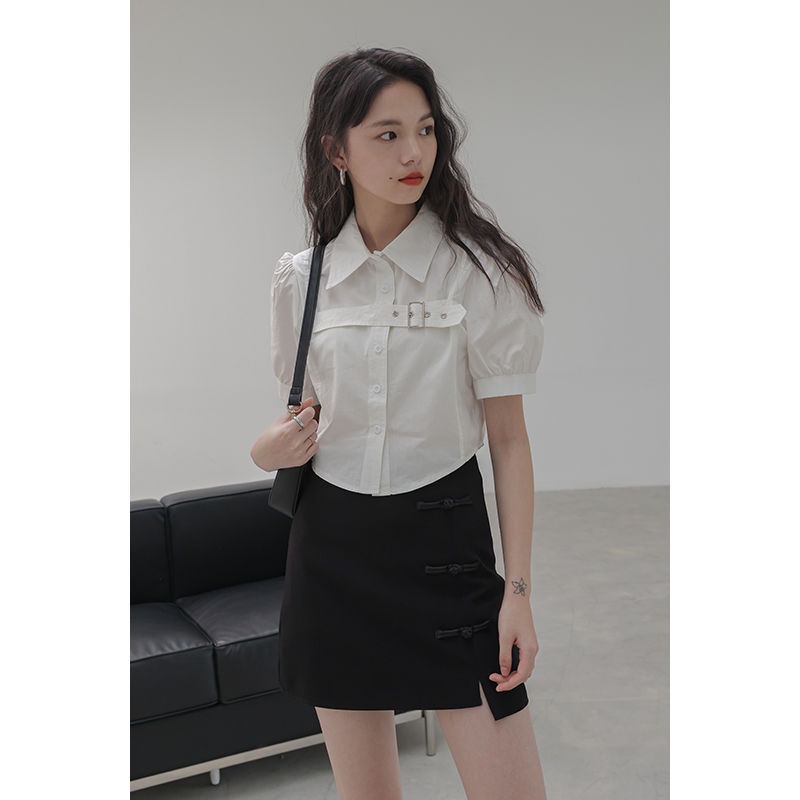 Áo Sơ Mi Tay Phồng Thời Trang Mùa Hè Dành Cho Nữ