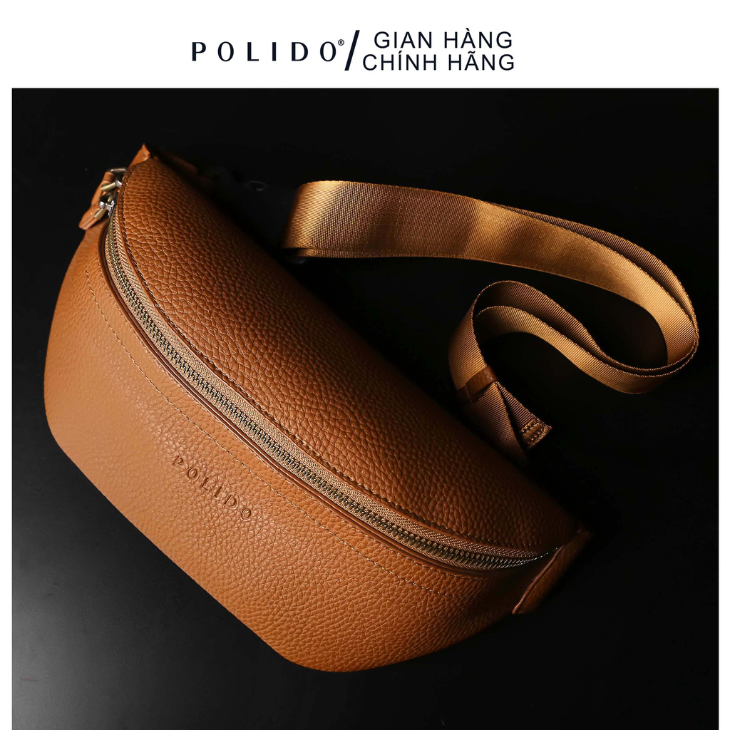 Túi Đeo Chéo Nam POLIDO Pouch Bag Chất Liệu Da Tinh Tế, Phong Cách Thời Thượng