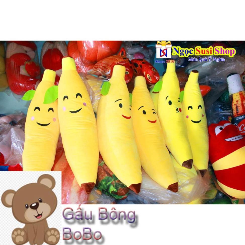 [BOBO] Gấu Bông GỐI ÔM TRÁI CHUỐI CUTE  Size Lớn 1m - Bán Lẻ Giá Sỉ