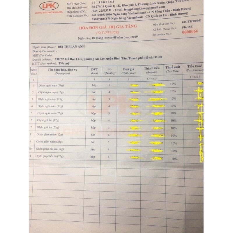 Kem OLY HT Ngừa Mụn Trắng Da Ngừa Vết Thâm - Hũ Lớn 25g