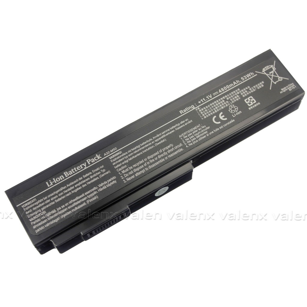 Pin laptop Asus A32-M50 , A32-N61 , A33-M50 , M60J M60Jv M60Vp G50V G51V G51J L50 G60 M60 M50