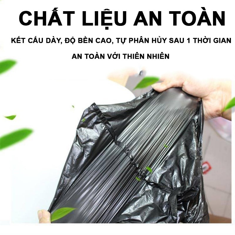 Túi gói hàng-Túi bóng đen, túi đựng rác tiện lợi tự phân hủy bảo vệ môi trường an toàn GH02