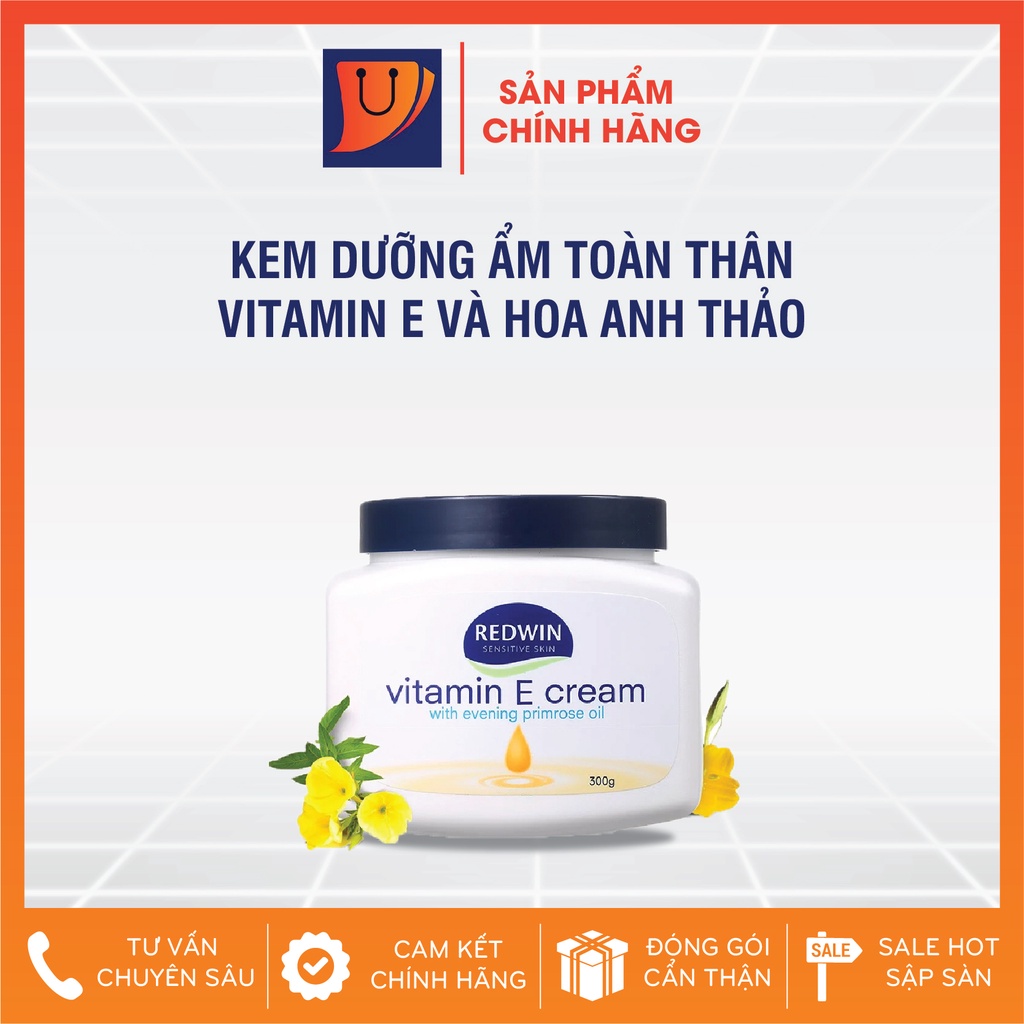 Kem dưỡng Redwin Vitamin E 300g