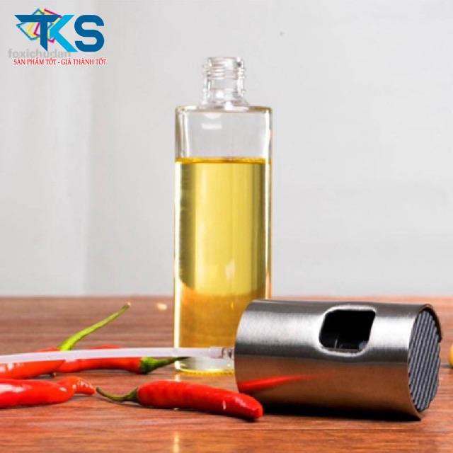 Bình xịt dầu ăn thuỷ tinh 100ml
