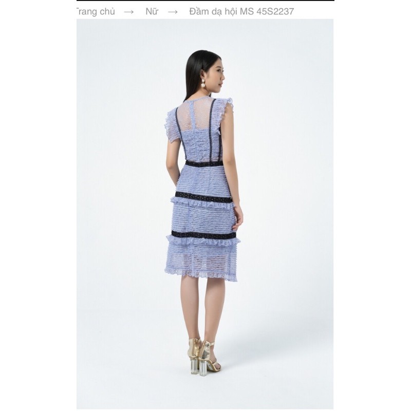 Đầm dạ hội tím ivymoda size s