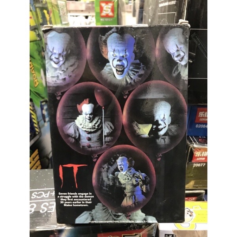 Mô Hình IT Chú Hề Pennywise Hãng Neca